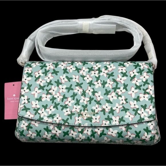Kate Spade Laurel Way Greer Floral Crossbody Bag Purse